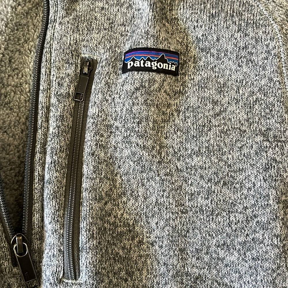 Men’s Patagonia Better sweater stonewash 1/4 zip pullover M - Picture 3 of 4